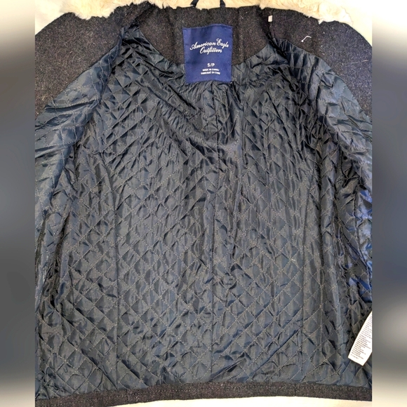 American Eagle Outfitters Women's Wool Blend Quilted Jacket - Picture 5 of 13
